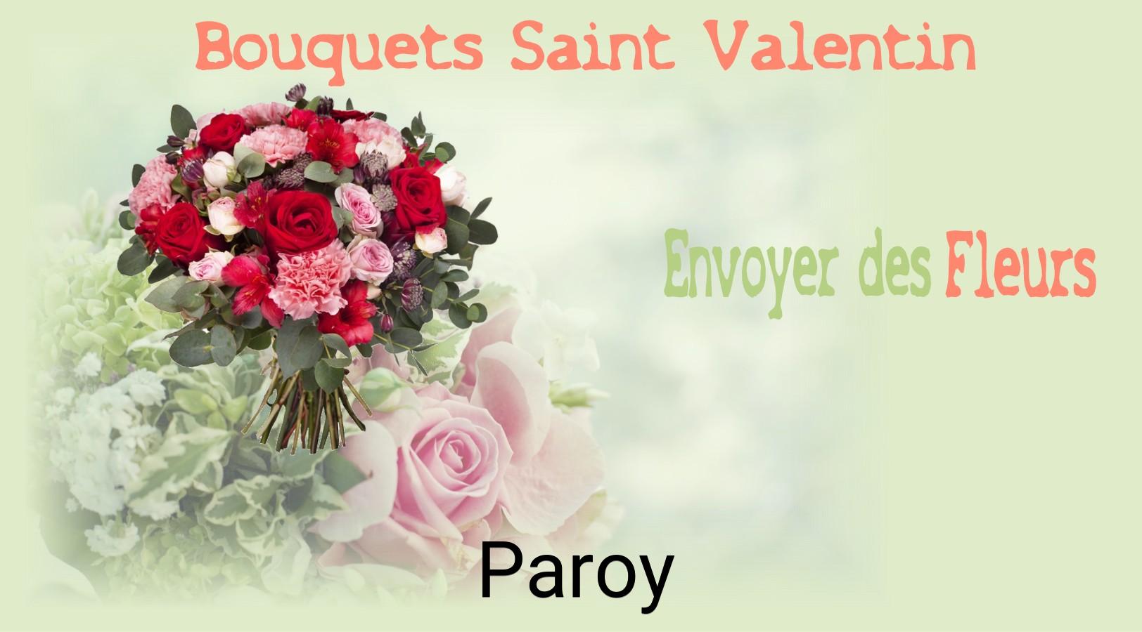 Roses de Saint-Valentin livrées à Paroy